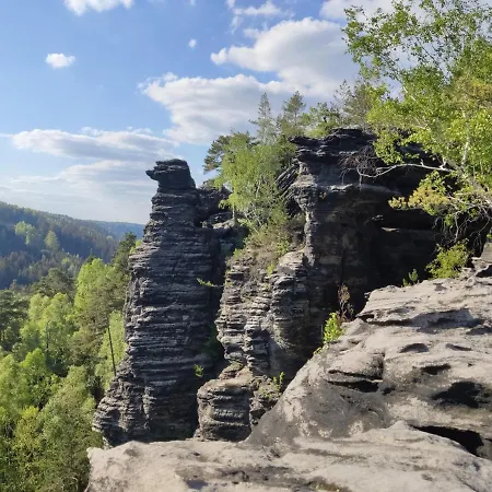 Bastei Апартаменты Rosenthal-Bielatal